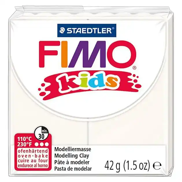 FIMO Kids Boetseerklei Wit, 42gr Must-Have