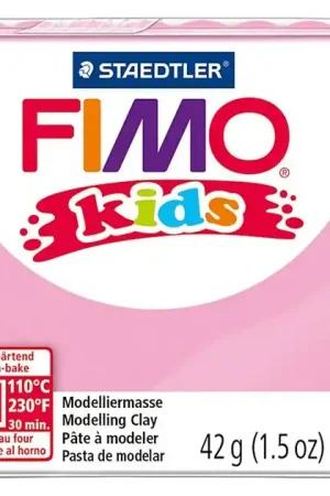 FIMO Kids boetseerklei, roze, 42 gr Lage Kosten