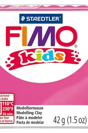 Direct Beschikbaar FIMO Kids boetseerklei, Roze, 42 gr