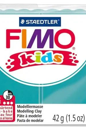 Uitverkoop FIMO Kids Boetseerklei Turquoise, 42gr