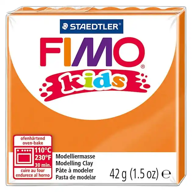 FIMO Kids boetseerklei, Oranje, 42 gr Veilige Betaling