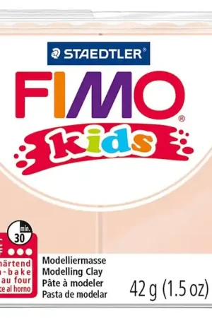 FIMO Kids Boetseerklei Licht Beige, 42gr Beperkte Voorraad