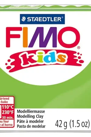 FIMO Kids Boetseerklei Lichtgroen, 42gr Gereduceerde Prijs