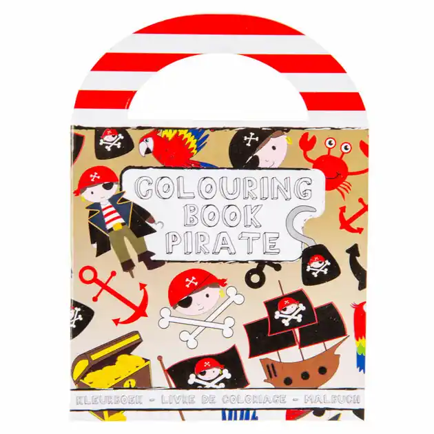 Koopje Kleurboekje met Stickers Piraat