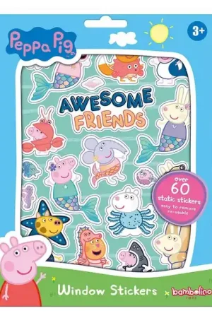 Peppa Pig Raamstickers Koopje