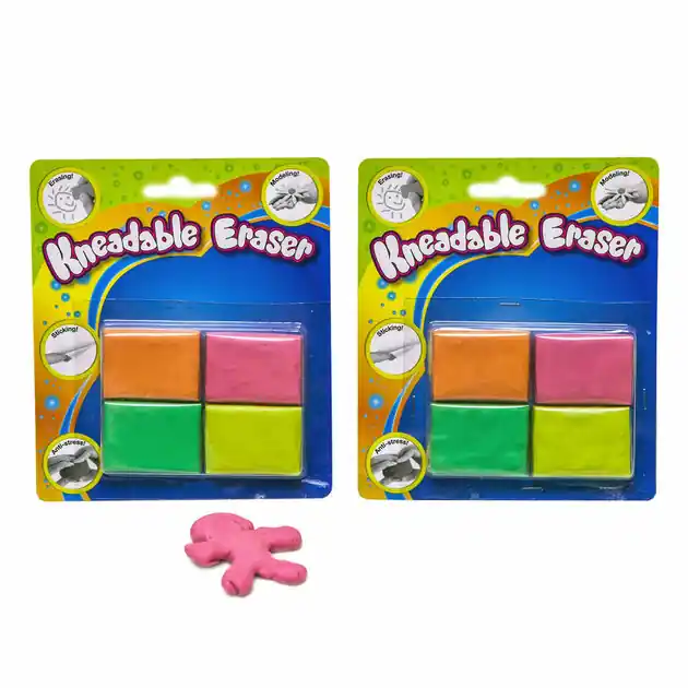 Kneedbare Gummen, 4st. Alleen Vandaag