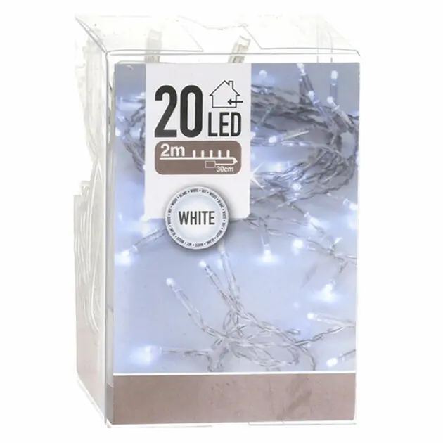 Korting LED Verlichting Wit, 20 lampjes