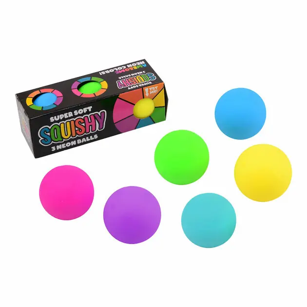 Bestseller Neon Squeeze Bal, 3st.