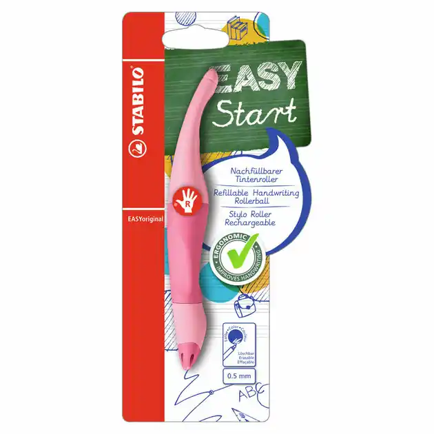 Koop Vandaag STABILO EASYoriginal - Ergonomische Rollerball - Rechtshandig - Pastel Poeder Roze
