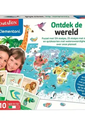 Alleen Vandaag Clementoni Education - Ontdek de Wereld