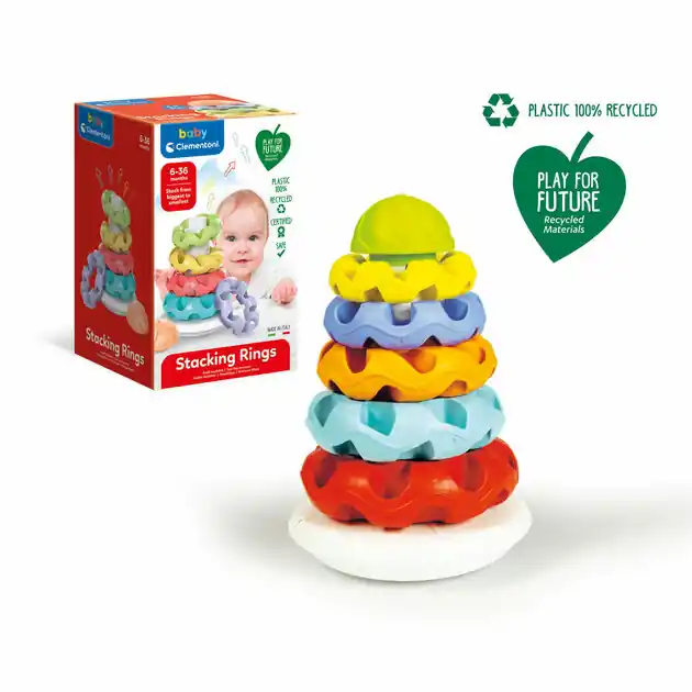 Flitsaanbieding Clementoni Baby - Stapelringen