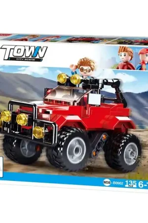 Aanbieding Sluban Rode Offroader - 135dlg.