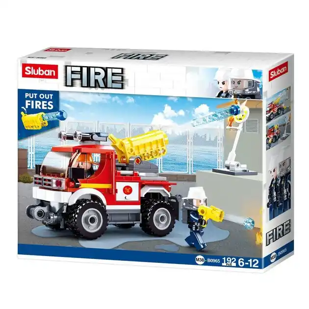 Sluban Off-road Blusvoertuig - 192dlg. Koop Vandaag