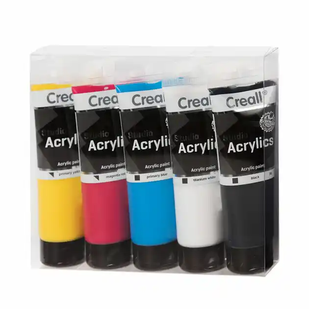 Merkproduct Creall Studio Acrylverf, 5x120ml