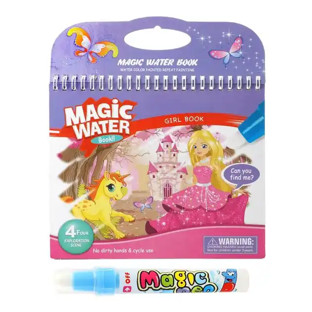 Creativity Kleuren met Water Prinses met Stift Laatste Versie