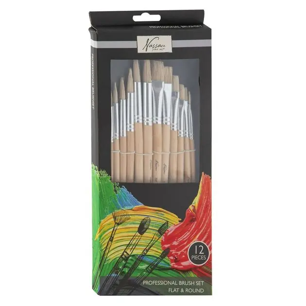 Lage Kosten Nassau Kwastenset, 12dlg.
