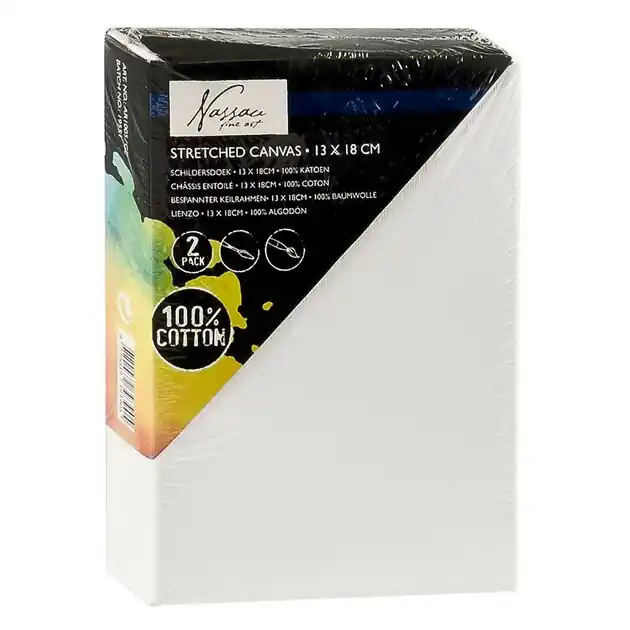 Laatste Kans Nassau Canvas Katoen, 13x18cm - 2st.