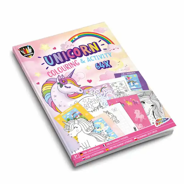 Seizoensaanbieding Kleur- en Activiteitenboek Eenhoorn