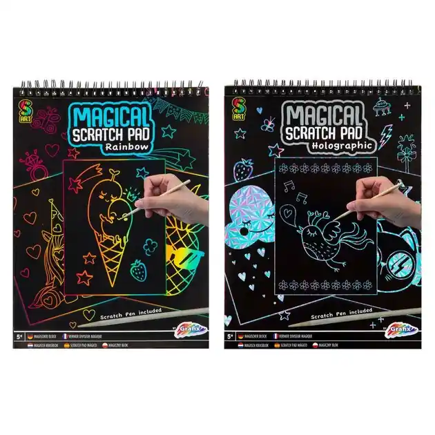 Voordeelprijs Magisch Scratch Blok A4