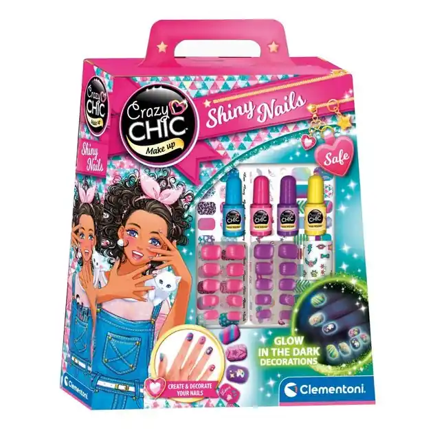 Clementoni Crazy Chic - Fluo Nails Beste Prijs