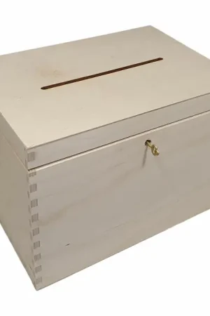 Direct Verzonden Houten Enveloppenkist met Slotje