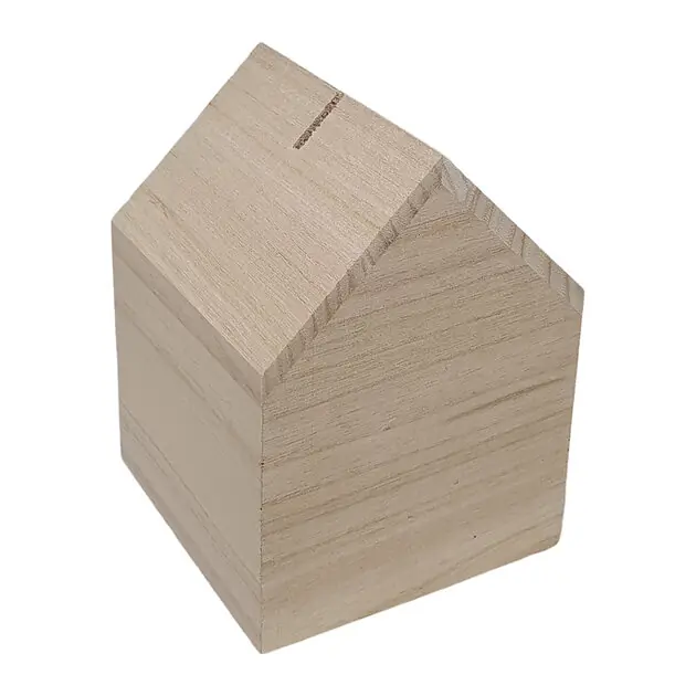 Laatste Kans Spaarpot Huis Paulownia Hout