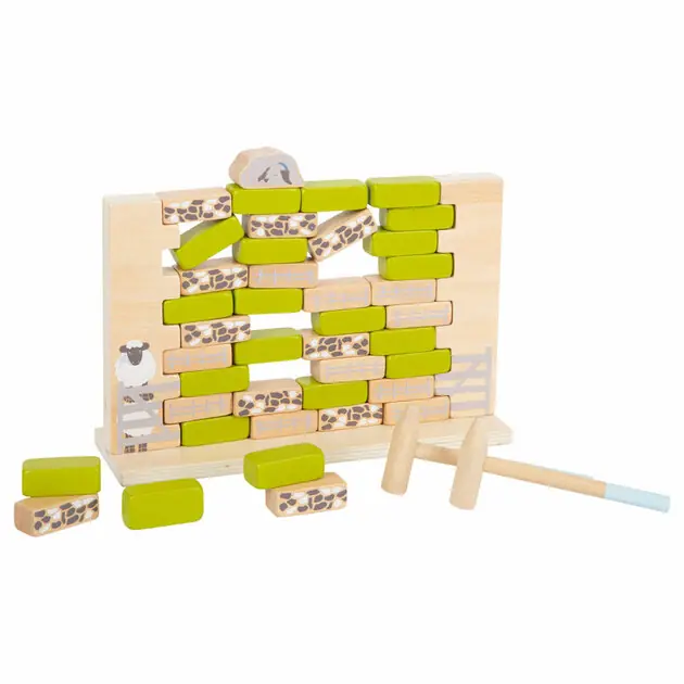 Small Foot - Houten Wiebel Muur Spel Direct Beschikbaar