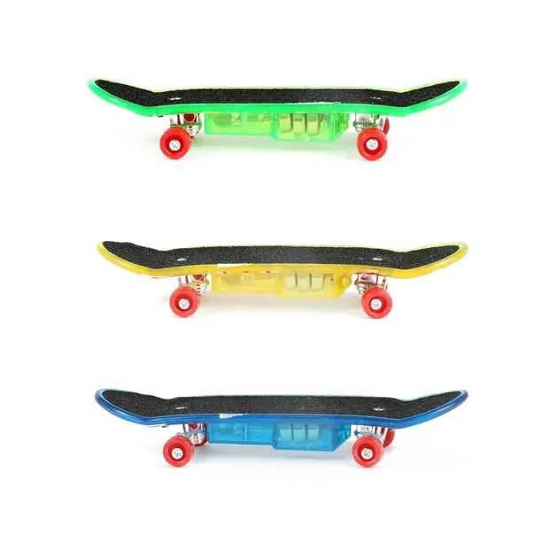 Snelle Levering Vinger Skateboard met Licht en Extra wielen