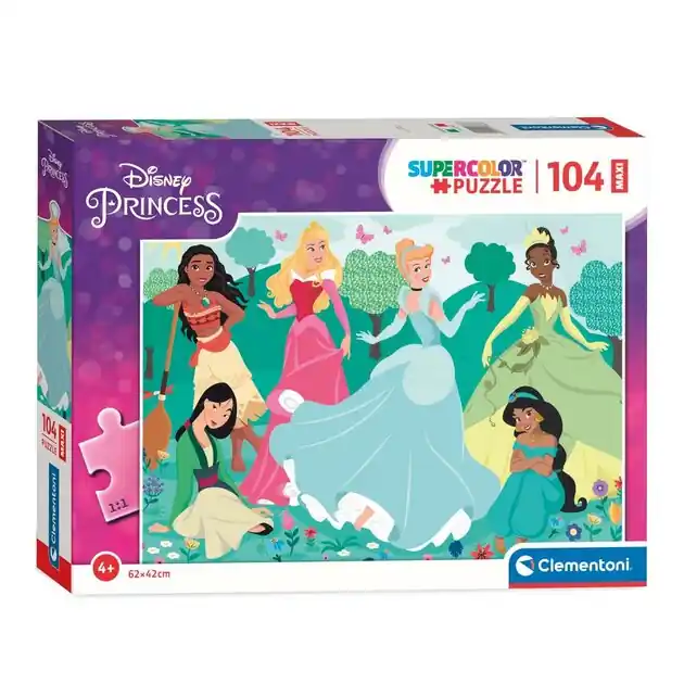 Clementoni Maxi Puzzel Disney Princess, 104st. Favoriet