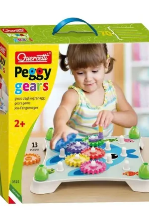 Speciale Aanbieding Quercetti Jumbo Gears - Tandwielenspel - Vanaf 2 Jaar