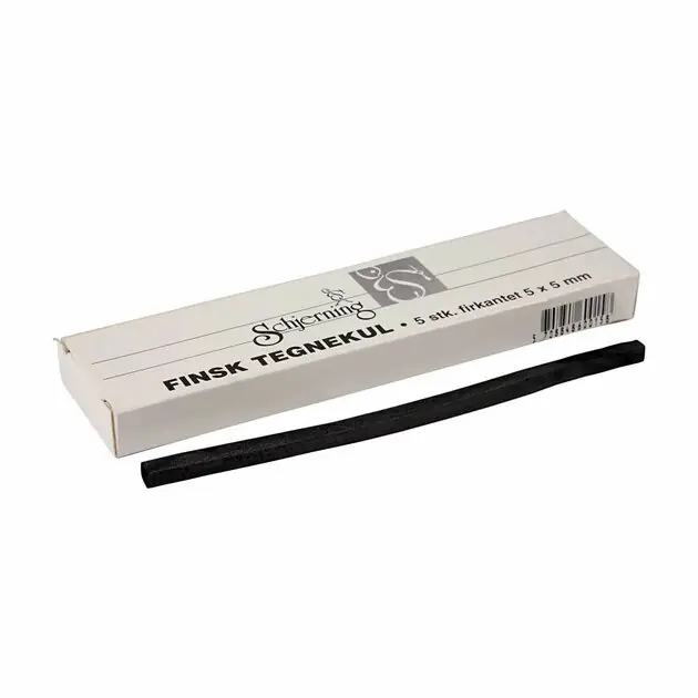 Vierkante Houtskool Sticks, 5st. Snelle Levering