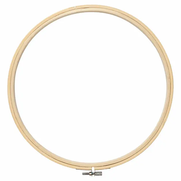 Borduurframe Hout, Ø 25cm Betrouwbaar