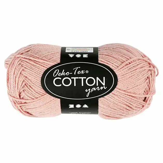 Fabrieksprijs Katoengaren, Beige, 50gr, 170m