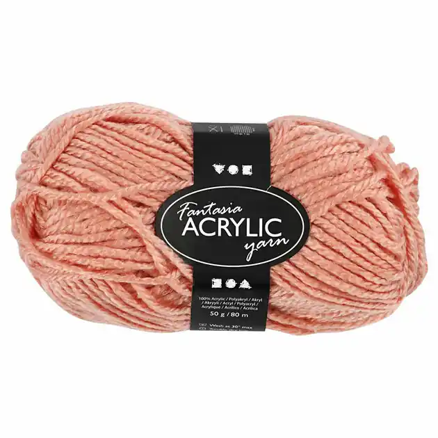 Veilige Betaling Acrylgaren, Beige, 50gr, 80m