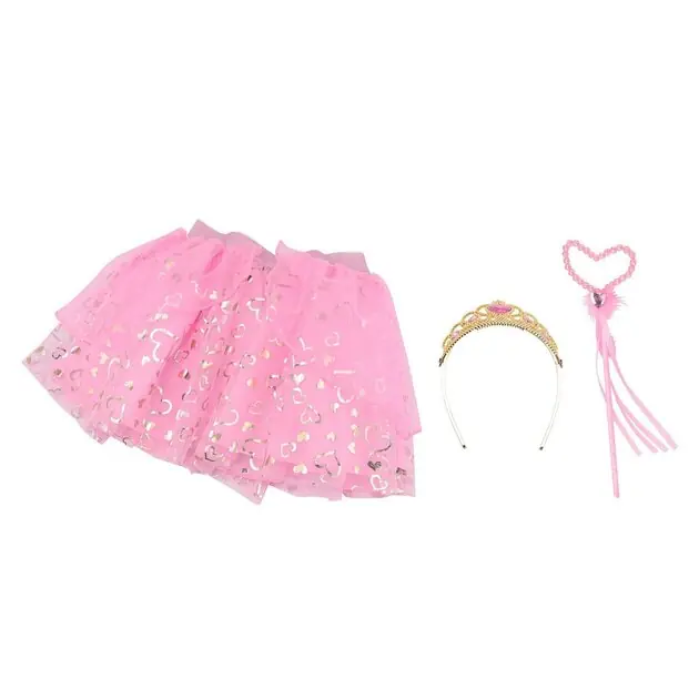 Lage Kosten Prinses Verkleedset, 3dlg.