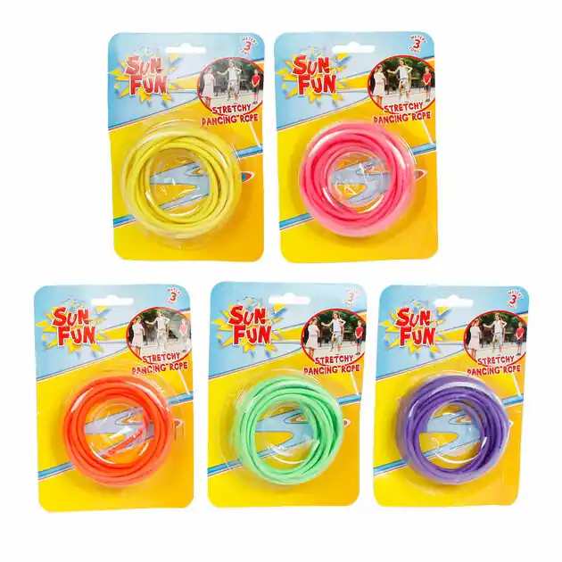 Must-Have Sun Fun Springelastiek Gekleurd 300cm