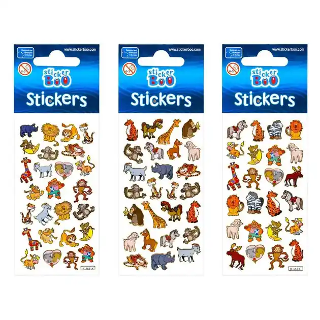 Stickervel Dieren Actieprijs