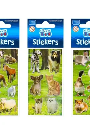 Weekendaanbieding Stickervel Boerderijdieren