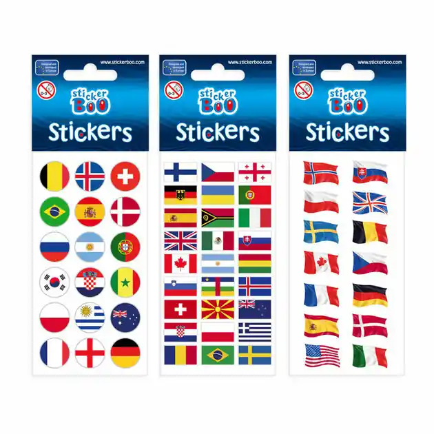 Must-Have Stickervel Vlaggen