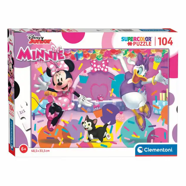 Clementoni Puzzel Minnie Mouse, 104st. Beperkt Aanbod
