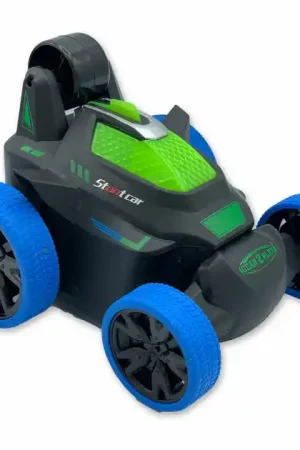 Weekendaanbieding Gear2Play RC Stunt & Roll Bestuurbare Auto Blauw
