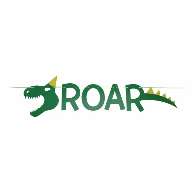 Vlaggenlijn Dino ROAR, 1mtr. Goedkoop