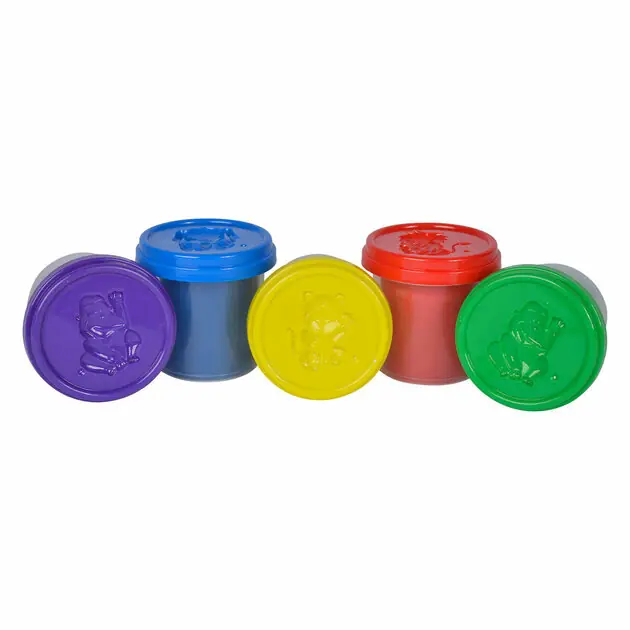 Art & Fun Kinderklei - 5 Kleipotjes Speciale Aanbieding