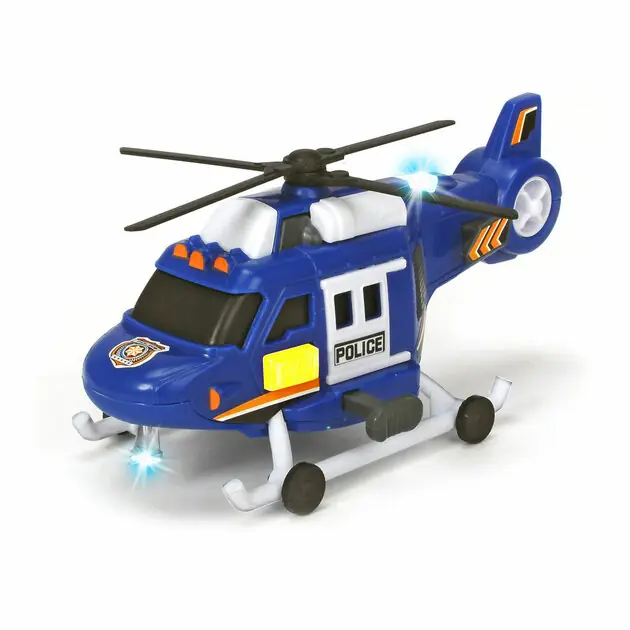 Laatste Versie Dickie Poltie Reddingshelikopter Blauw