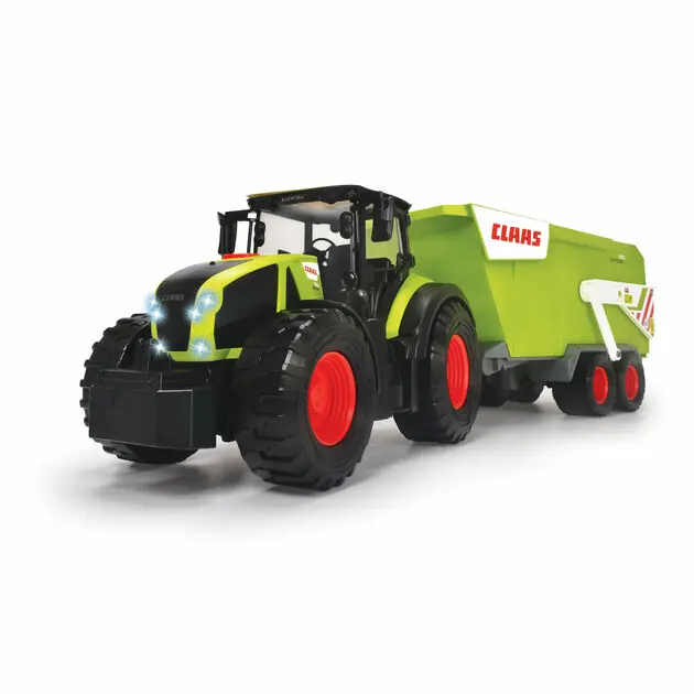 Tijdelijk Beschikbaar Dickie Claas Tractor met Kieptrailer