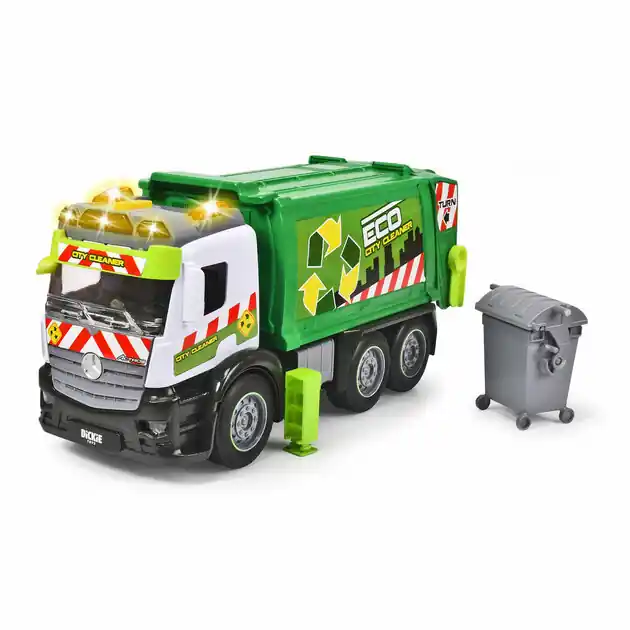 Laatste Versie Dickie Action Truck - Vuiliniswagen
