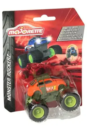 Majorette Monster Rockerz Monster Truck - Oranje Lage Prijs