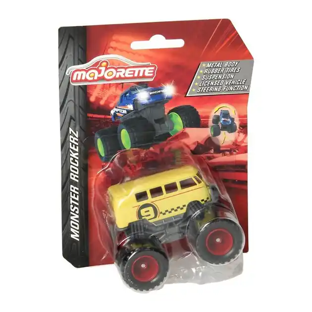 Hoge Kwaliteit Majorette Monster Rockerz Monster Truck - Geel