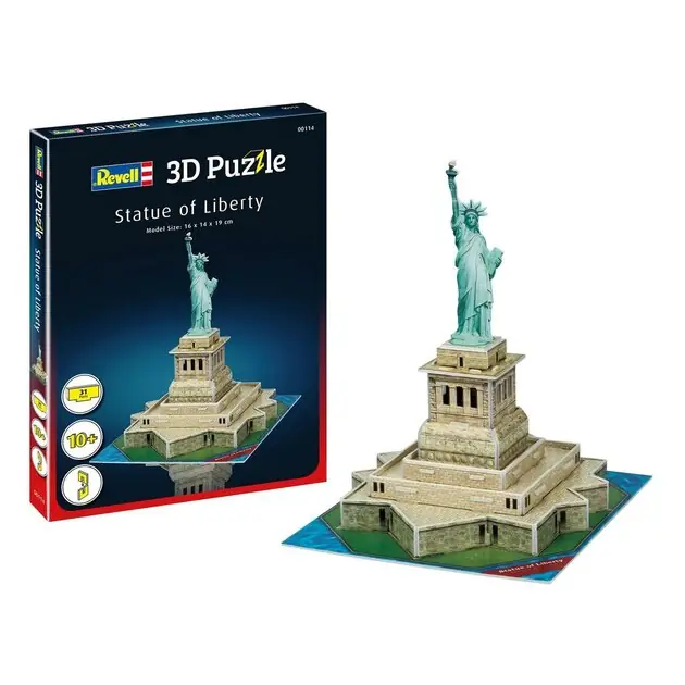 Populair Revell 3D Puzzel Bouwpakket - Statue of Liberty 31st.