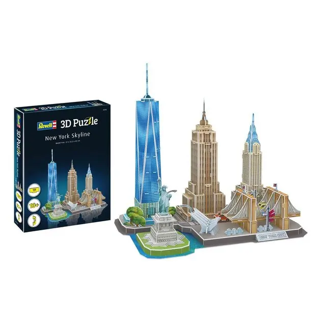 Fabrieksprijs Revell 3D Puzzel Bouwpakket - New York Skyline 123st.